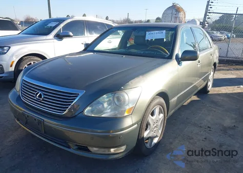 2004 Lexus Ls 430 z USA, uszkodzony, nr VIN JTHBN36F840163734